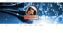 Desktop Screenshot of evolucion-pc.com